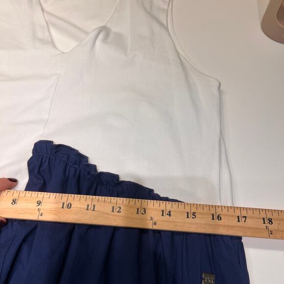 Purificacion Garcia Colorblock Tiered Midi Dress Sz Medium - Picture 8 of 10